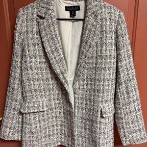 Rachel Zoe Blazer.Size 6 Multi-Gray/Blue